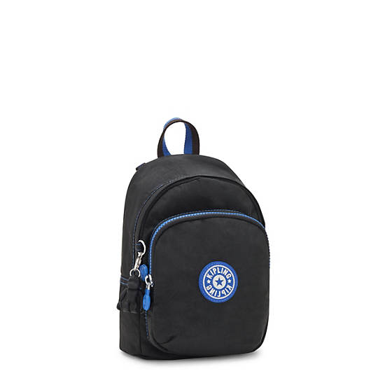 Kipling Delia Compact Convertible Backpacks Black | AU 1556WN